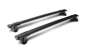 Roof Rack: Yakima Through Bar Black Edition Roof Rack