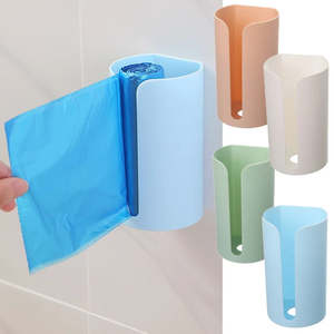 Automotive: Nail-Free Wall Mounted Garbage Bag Dispenser & Organizer