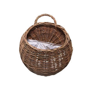 Storage Organization: Handwoven Rattan Hanging Planters/Storage