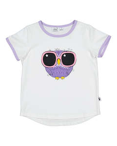 Tee: KR2145 STARLET OWL TEE