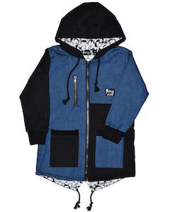 Boys Jackets: RD0923 NIGHT TRAIN JACKET in BLACK 'N BLUE