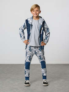 Boys Jackets: RD1729 DRAGON DENIM JACKET