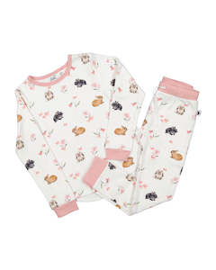 Kissed By Radicool 2020 Autumn 1: KR2011 BUNNY FLORAL PJS