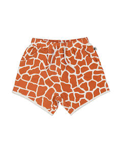 Kissed By Radicool Spring 1: KR1708 GIRAFFE PRINT SHORT