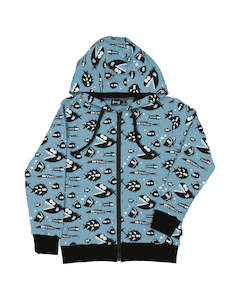 Radicool Dude Spring 1: RD1804 WEIRD FISH ZIP HOOD