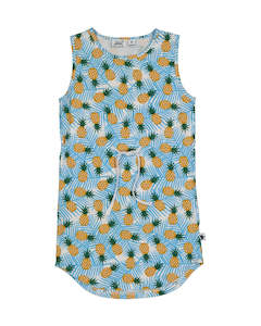 Kissed By Radicool 1: KR1322 PINEAPPLE RESORT DRESS