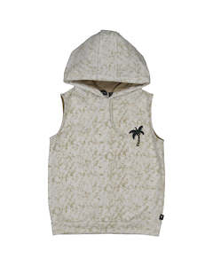 Radicool Dude Spring 2: RD1827 SURF VIBES SLEEVELESS  HOOD