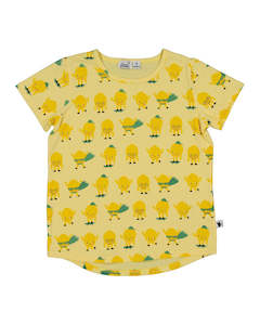 Kissed By Radicool Ss20 Spring 2: KR1735 THE LEMON CREW TEE