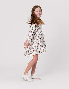 KR2039 WILD HORSES DRESS