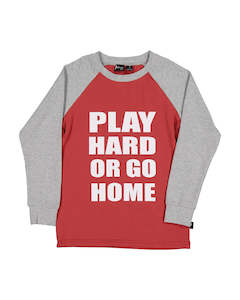 RD2142 PLAY HARD LS TEE