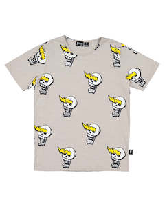 RD2223 SKULL REPEAT TEE