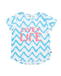 Kissed By Radicool Spring 2: KR1930 LOVE LIFE TEE