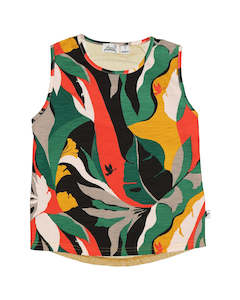 Kissed By Radicool Summer 21: KR1540 MESH BACK TANK