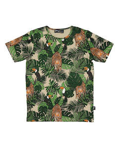 All The Summer Tees: RD2207 JUNGLE LEOPARD TEE