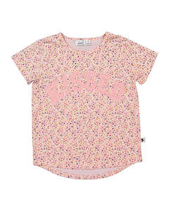 Kissed Summer Tees: KR2116 KISSED FLORAL TEE