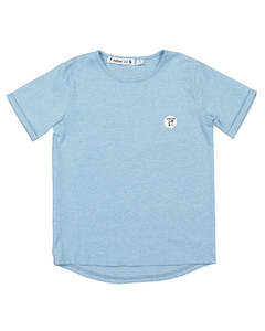 Tee: RT1503 RAD TRIBE TEE IN BLUE MARL