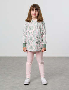 Fleece: KR1621 KISSED SERPENT HOOD