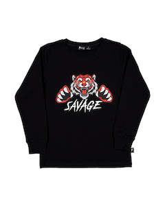 RD2338 SAVAGE TIGER LS TEE