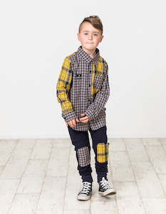 Radicool Dude Aw20 Autumn 1: RD1311 MIXED UP PLAID SHIRT