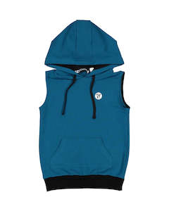 Rad Tribe Aw20: RT0602 TRIBE S/S HOOD IN TEAL