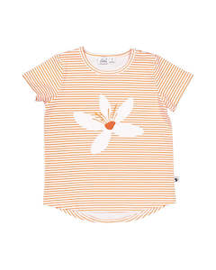 KR2310 ORANGE BLOSSOM STRIPE TEE