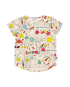 Size 10: KR2334 SUMMER VIBES TEE