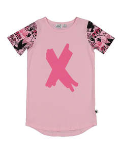 Kissed By Radicool Spring 1: KR1314 GRAFFITI TEE DRESS