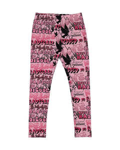 Kissed By Radicool Spring 1: KR1313 KISSED GRAFFITI LEGGING