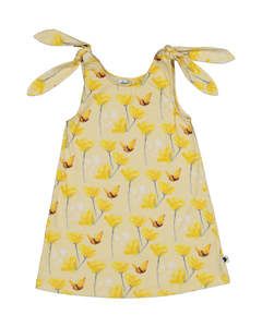 Kissed By Radicool Spring 1: KR1303 HEY BUTTERCUP TIE DRESS