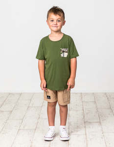 Radicool Dude 1: RD1438 LEMUR POCKET TEE