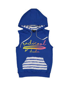 Radicool Dude 1: RD1436 LONGBOARD SLEEVELESS HOOD