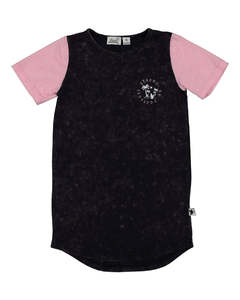 KR1332 KISSED BEACH TEE DRESS