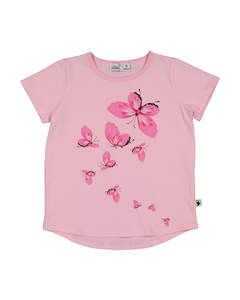 KR1746 BUTTERFLY FLUTTER TEE