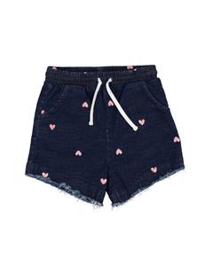 Summer Clearance 1: KR1903 HEARTS DENIM SHORT