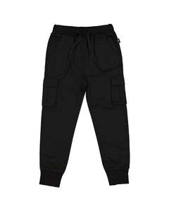 Radicool Dude Aw21 Autumn Drop 1: RD1714 CARGO PANT IN BLACK