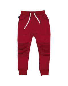 RD1721 CAPTAIN PANT IN BLOODSTONE RED