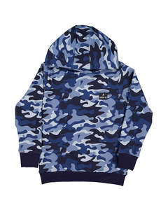 Radicool Dude Aw21 Autumn Drop 1: RD2508 BLUE CAMO HOOD
