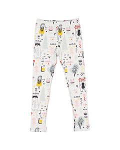 Kissed By Radicool 2: KR2432 FOREST DOODLE LEGGING