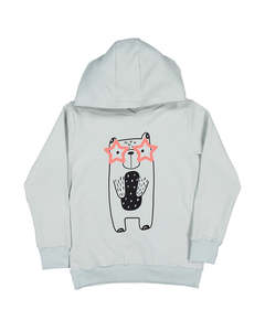 KR2431 STAR BEAR HOOD