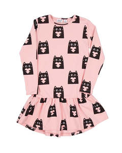 Kissed By Radicool 2: KR2429 LOVE CATS FRILL DRESS