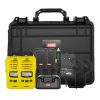 GME Handheld UHF 5w Radio Twin Pack Black W/Case