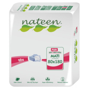 Nateen: Nateen Mati Plus 1200 ml unisex disposable bed protectors 80x180 cm