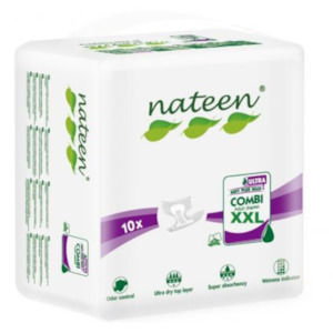 Nateen: Nateen Combi Ultra 5500 ml XXL unisex briefs (adult diapers)
