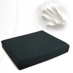 Wheelchair Accessories: Medi-Soft memory foam cushion with fabric cover