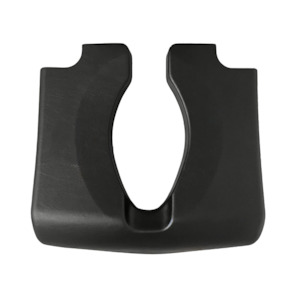 Raised Toilet Seats: Etac Clean commode soft seat - open back