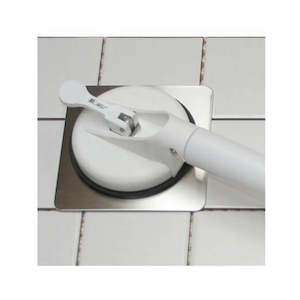 Self-adhesive stainless steel plates to attach MOBELI Roth rail