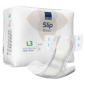 Disposable Incontinence: Abena Slip Basic L3 3300 ml Large unisex briefs (adult diapers)