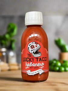 Show Me Everything: The Lucky Taco - habanero hot sauce