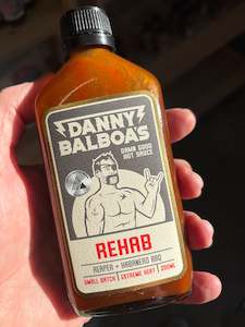 Hot Sauce: Danny Balboa’s - Rehab - Reaper + Habanero BBQ