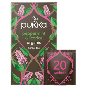 PUKKA PEPPERMINT & LICORICE TEA